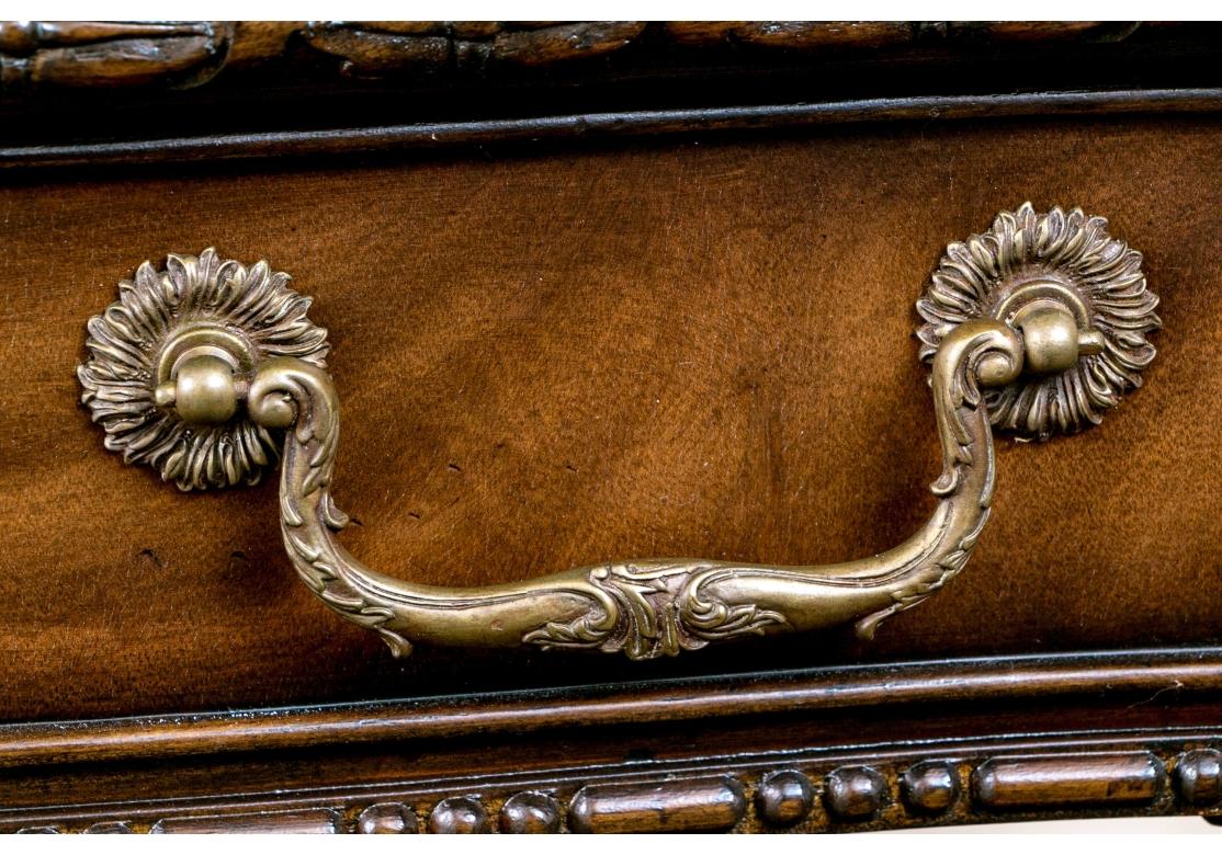 Maitland-Smith Chippendale Style Games Table For Sale 4