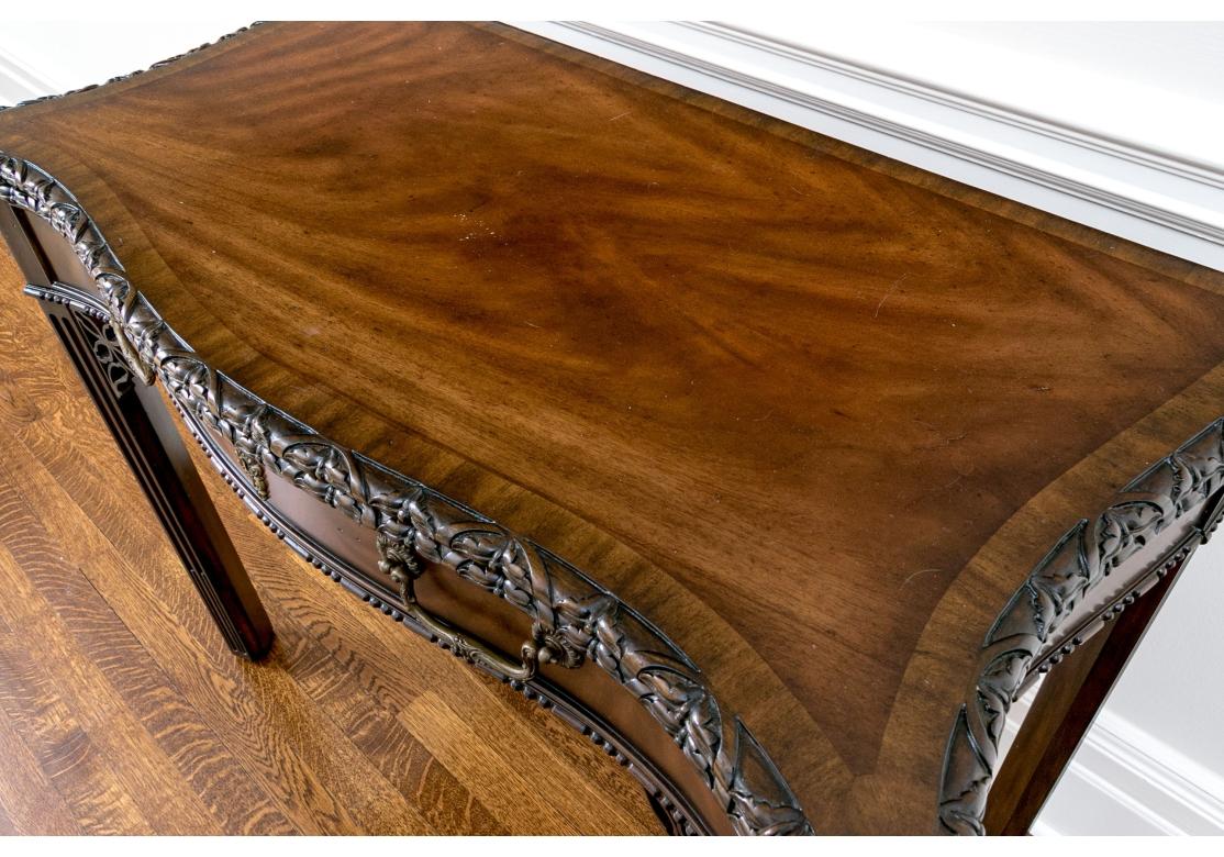 Maitland-Smith Chippendale Style Games Table For Sale 2