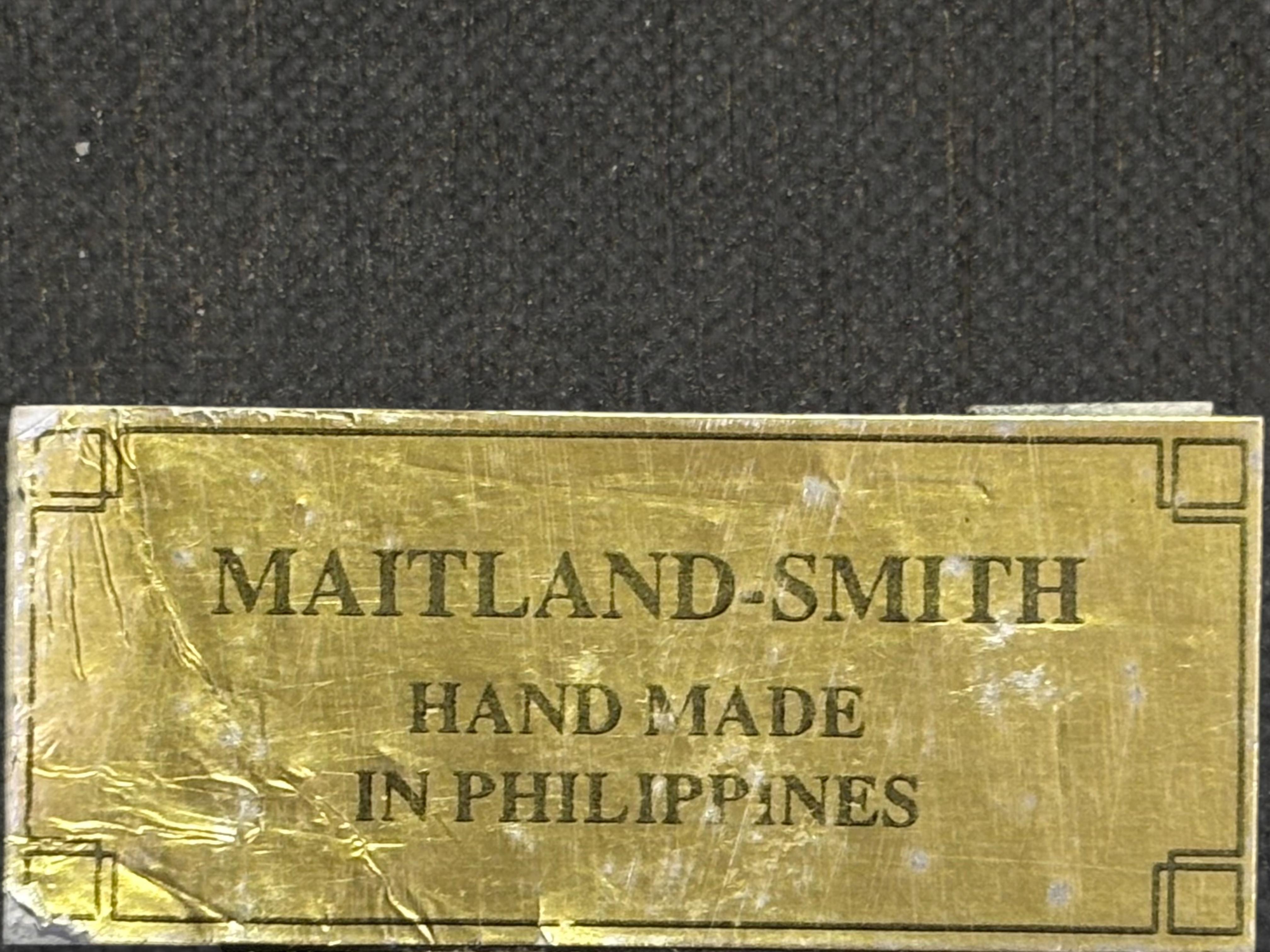 Maitland Smith Colonial Wingback Swan Chairs, set of 4 en vente 2