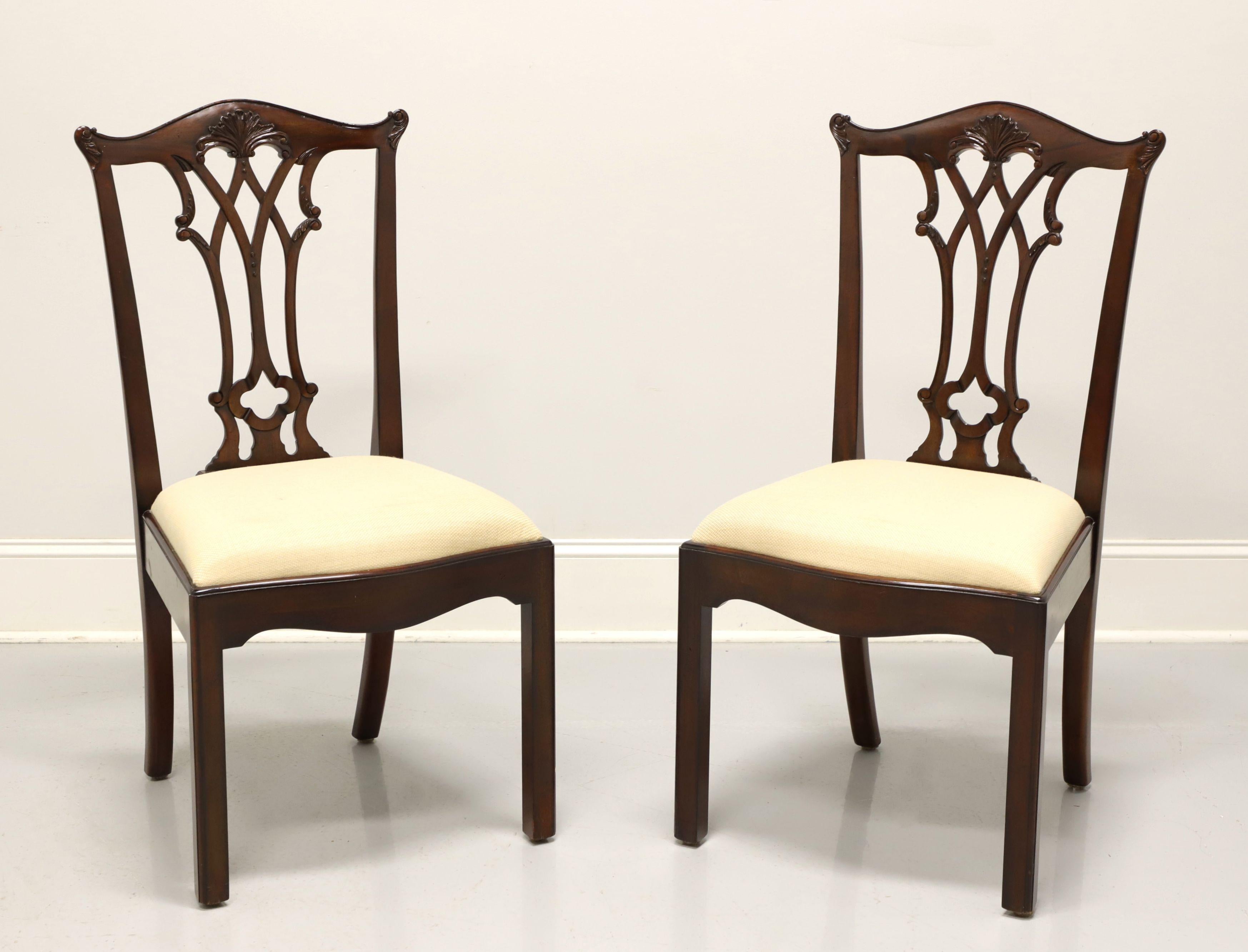 MAITLAND SMITH Connecticut Regency Mahogany Dining Side Chairs - Pair C 3