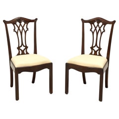 MAITLAND SMITH Connecticut Regency Mahogany Dining Side Chairs - Pair C