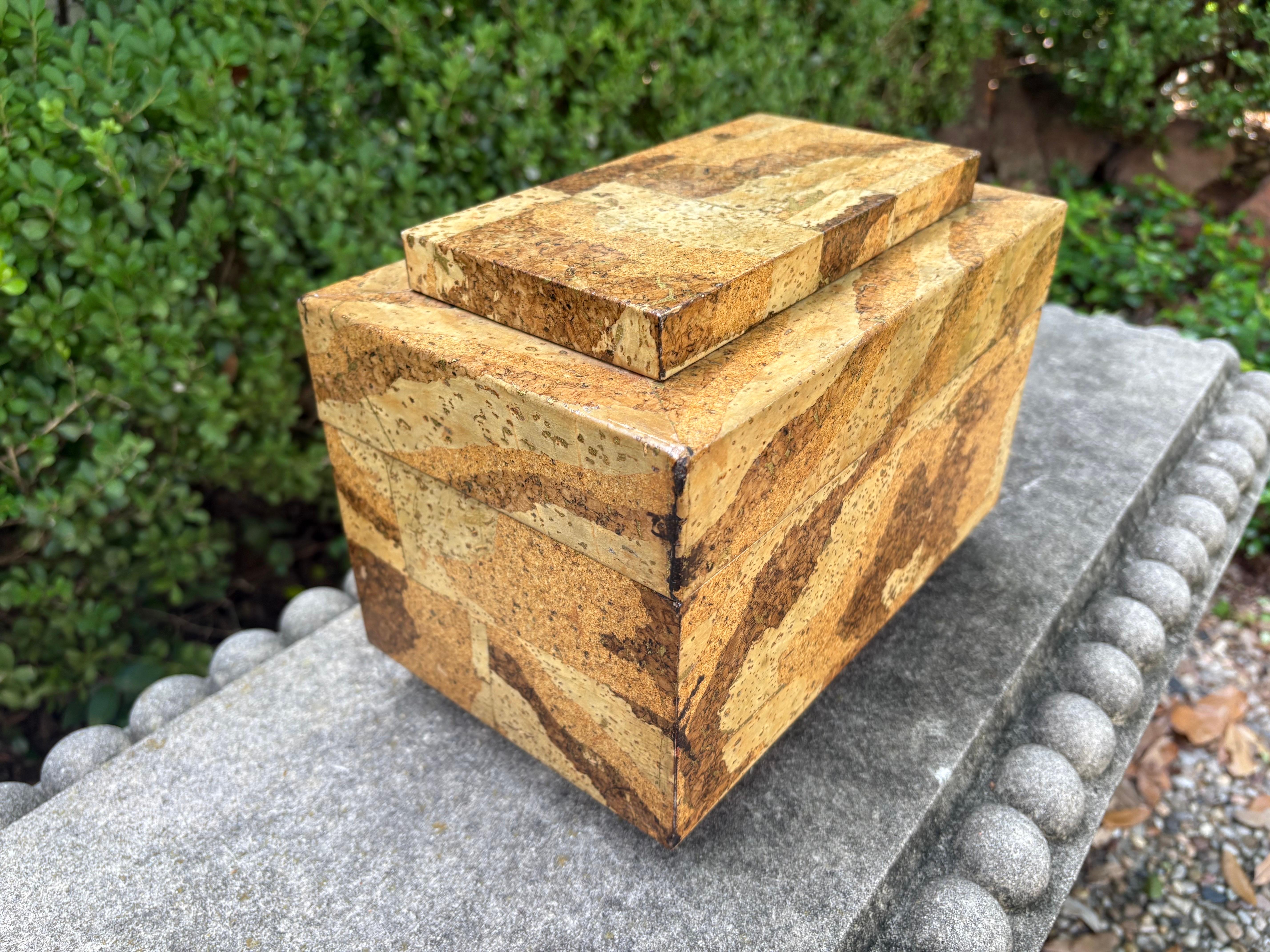 Wood Maitland Smith Decorative Box For Sale