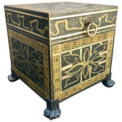 Maitland Smith, "Egyptian Revival" Trunk / Table