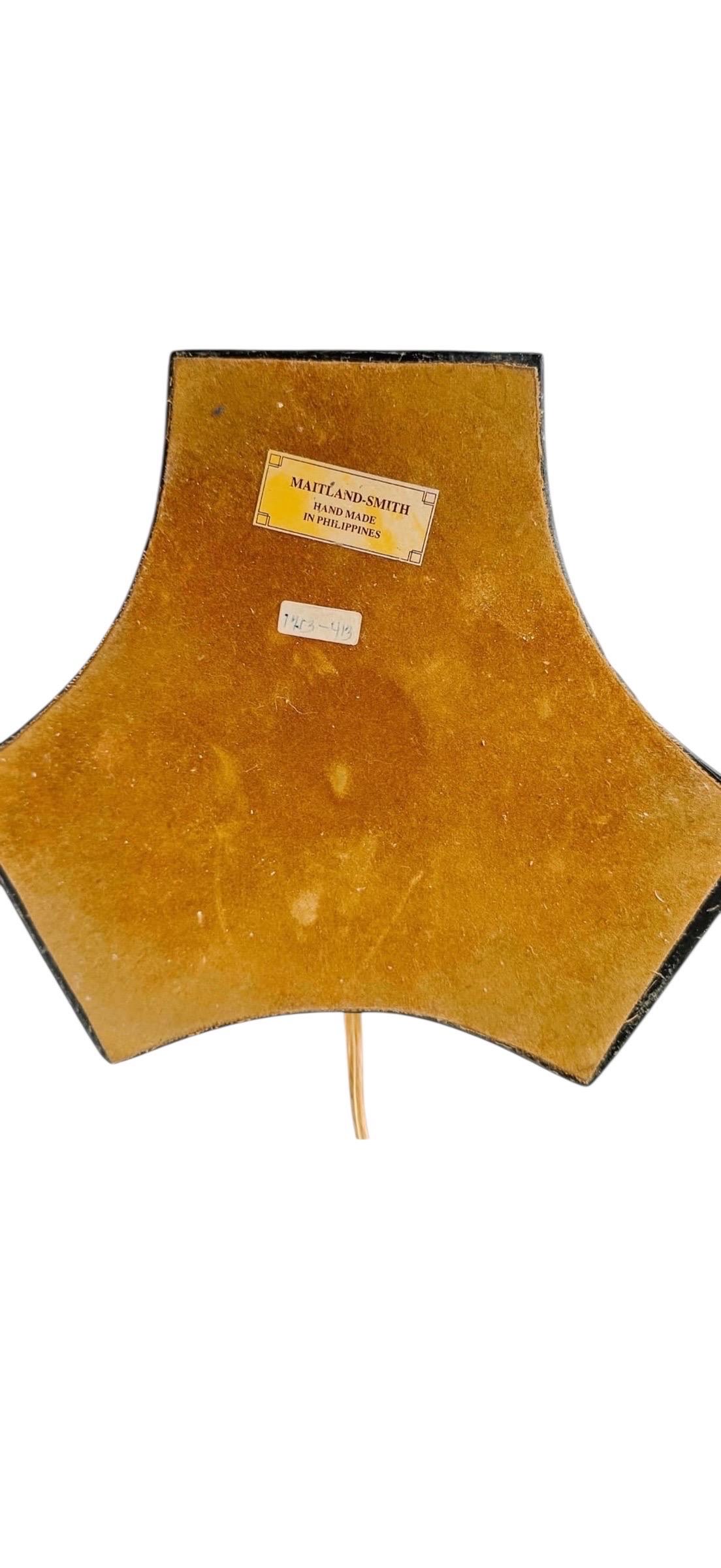 Maitland Smith Empire Revival Style Table Lamp Circa 1980 For Sale 5