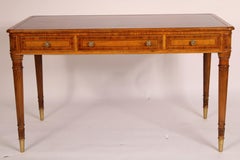 Maitland Smith English Regency Style Mahogany Writing Table