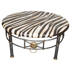 Maitland Smith Faux Eggshell Coffee Table