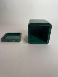 Maitland Smith faux Malachite box