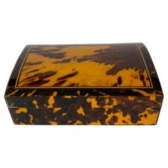 Maitland Smith Faux Tortoise Box