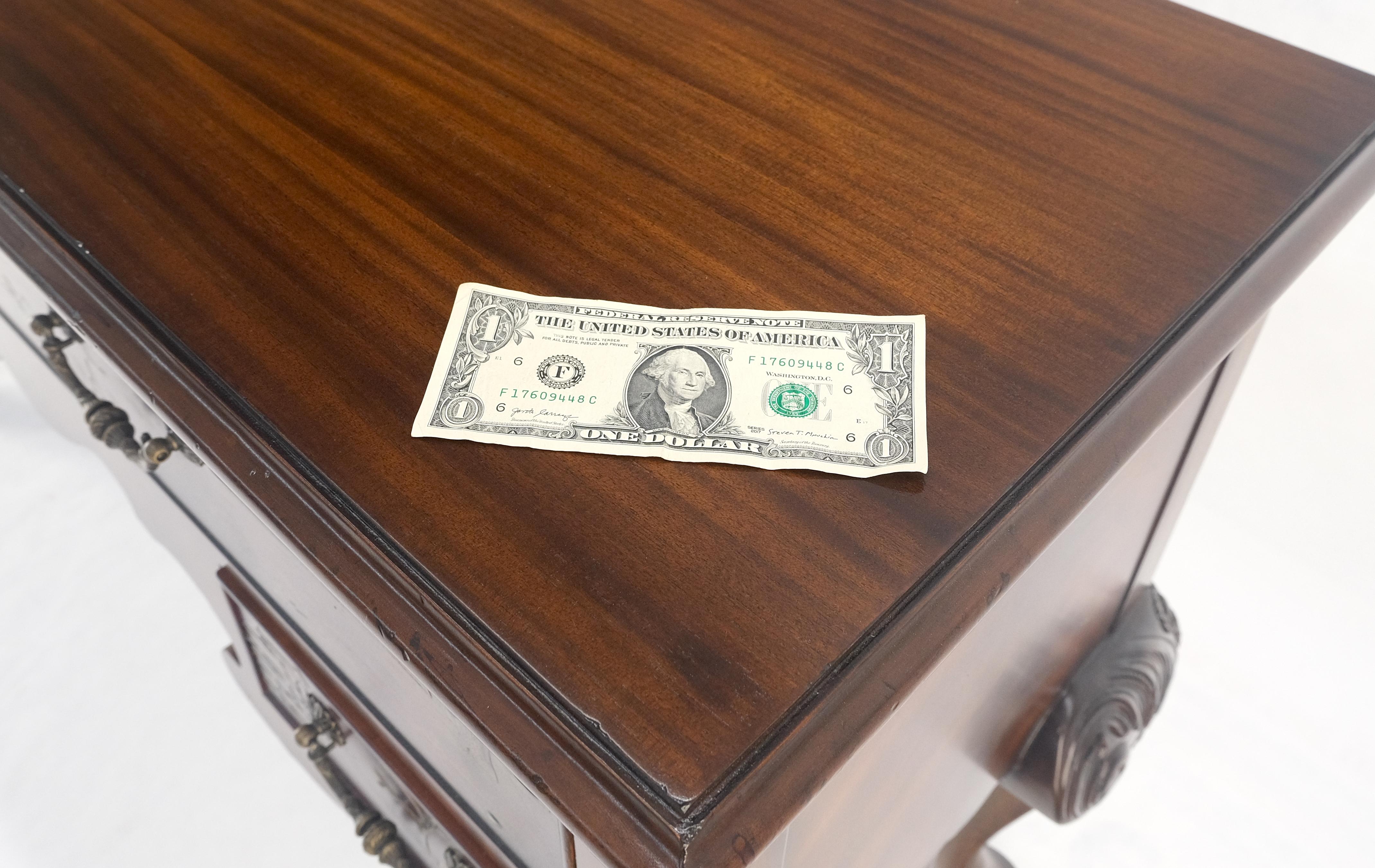 Maitland Smith Finemente intagliato Due cassetti intagliati Chinoiserie Console Sideboard MINT in vendita 10
