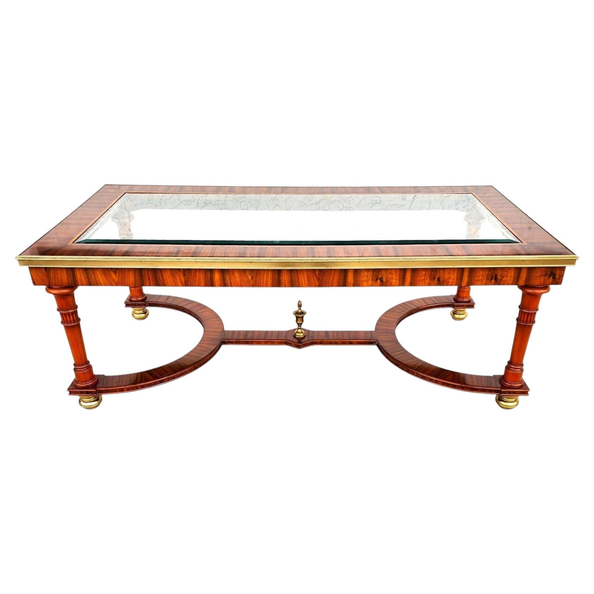 Maitland Smith French Empire Cocktail Table