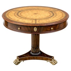 Maitland-Smith French Empire Drum Table