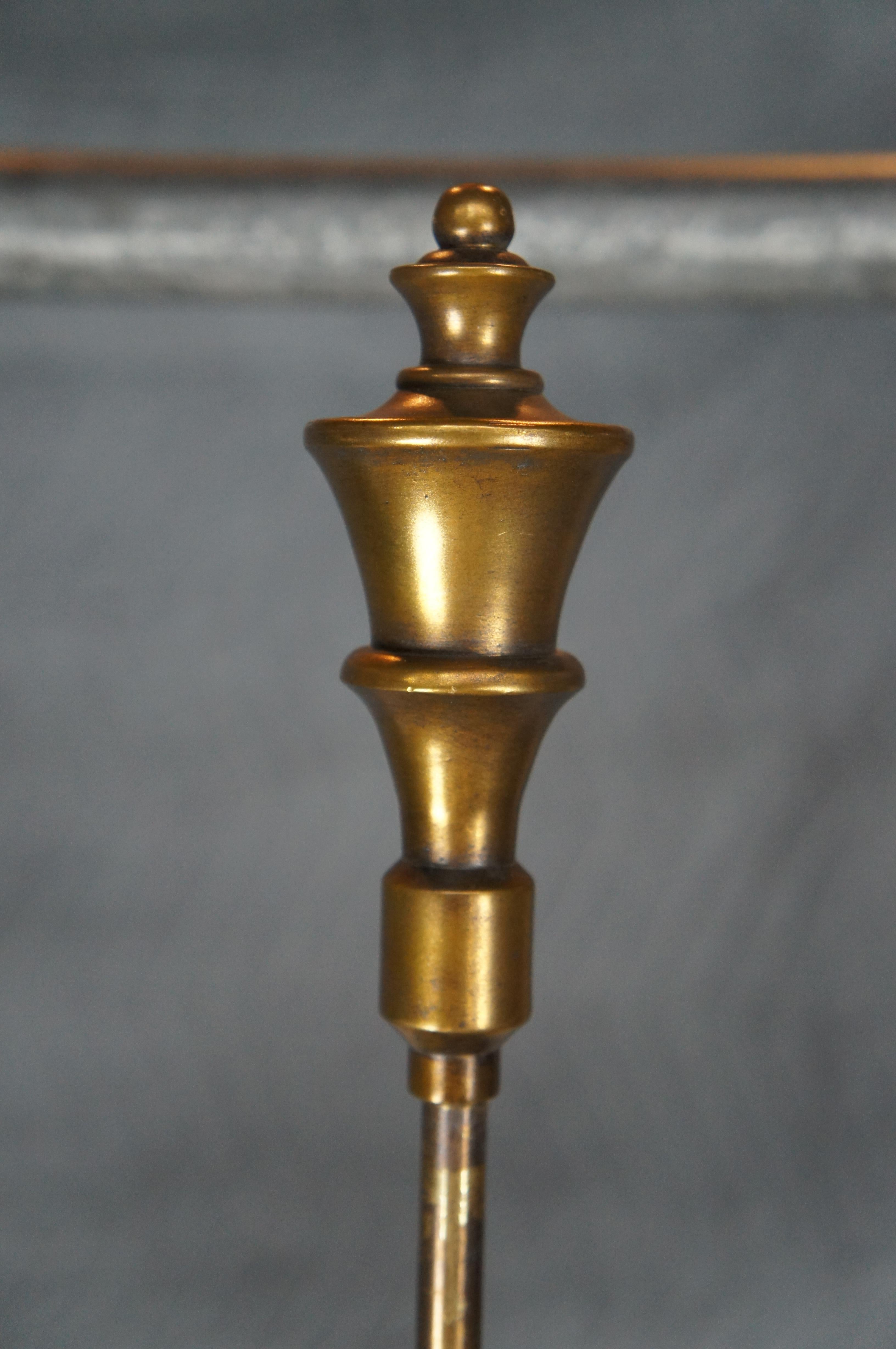 Maitland Smith Lámpara de Sobremesa Figural Imperio Francés Phoenix Bouillotte Candelabro en venta 6