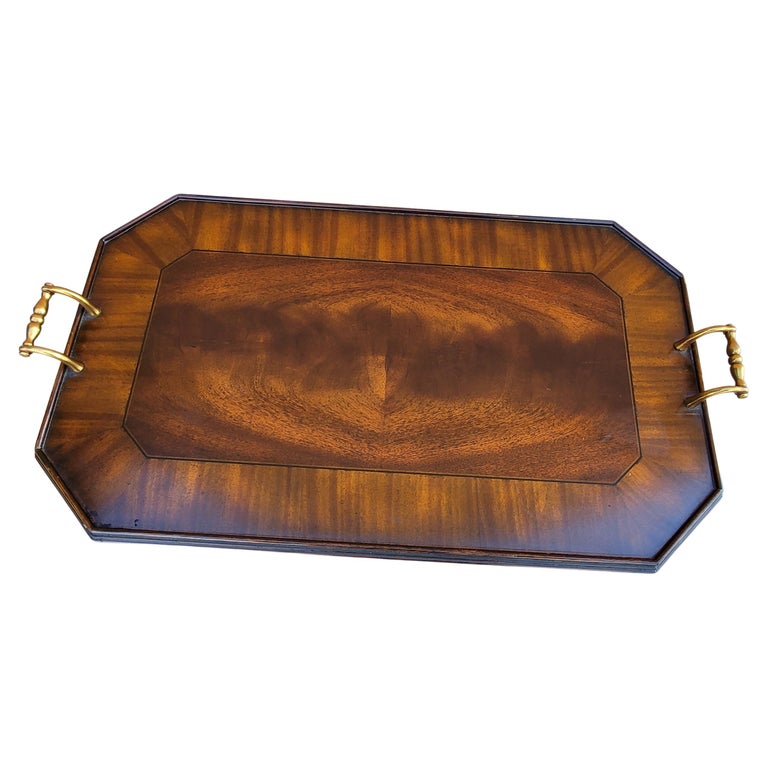 MaitlandSmith III Hand Made Inlaid Banded Flame Mahogany