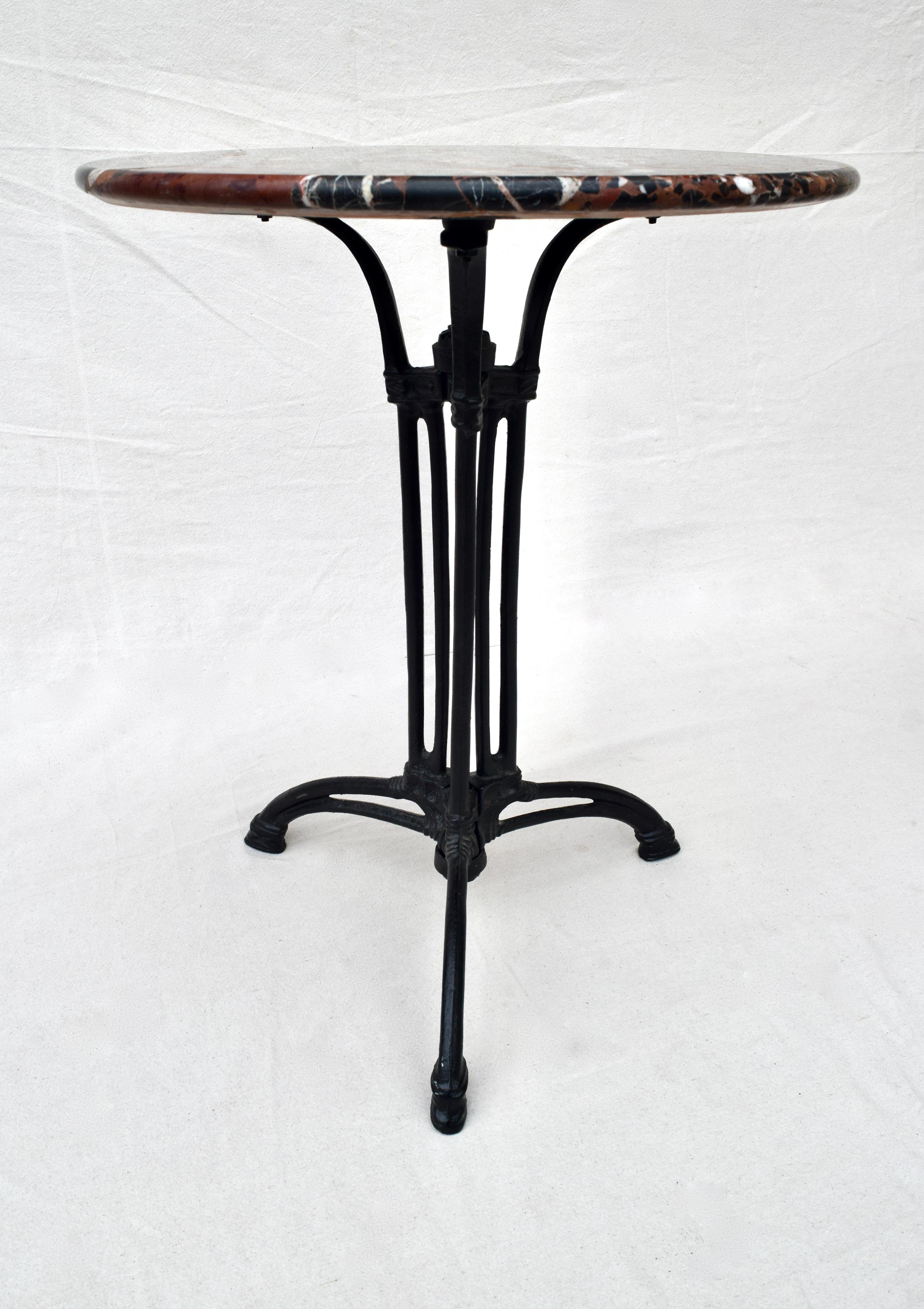 Spanish Colonial French Bistro Gueridon End Table
