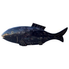 Poisson en corne et ormeau de Maitland Smith