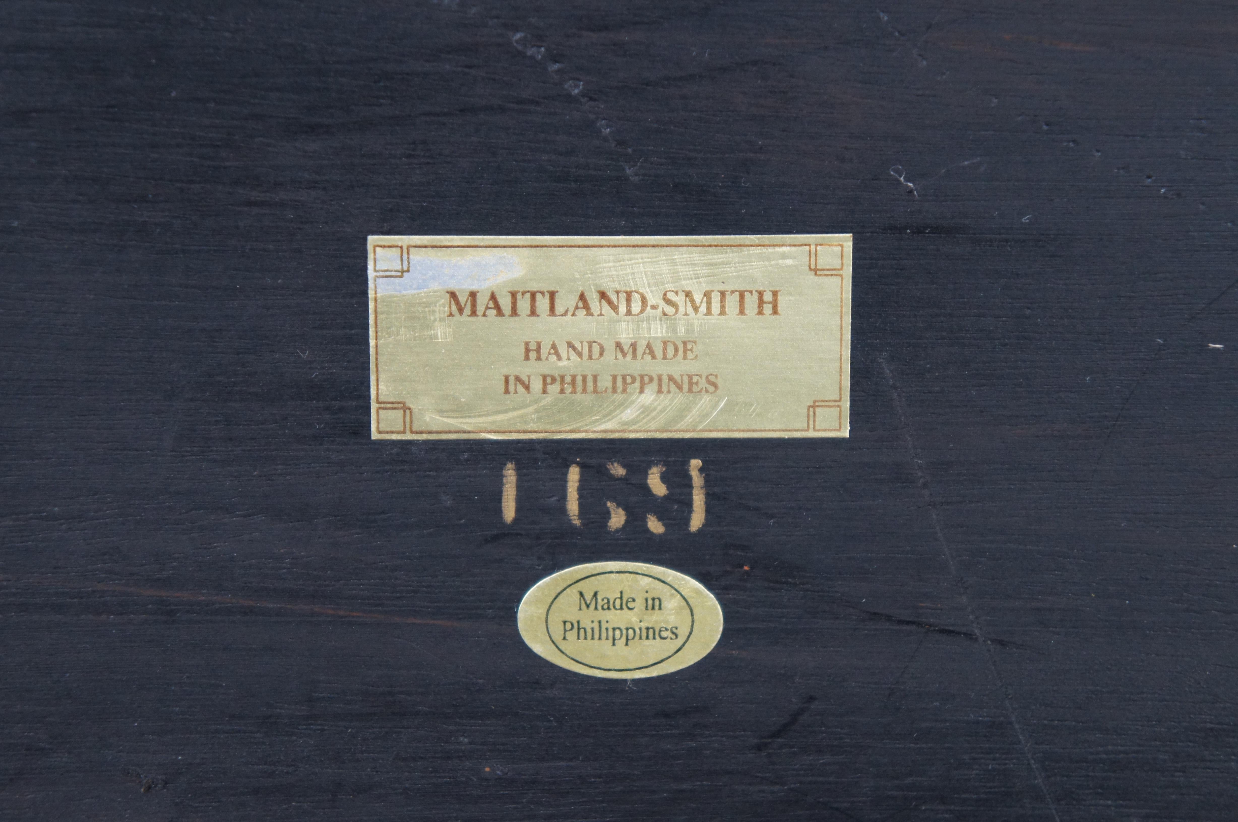 Maitland Smith - Boîte de poker en pierre incrustée Aces High 4 of a Kind - Keepsake Box 15