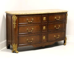 MAITLAND SMITH Inlaid Walnut French Regency Occasional Chest with Ormolu Mounts