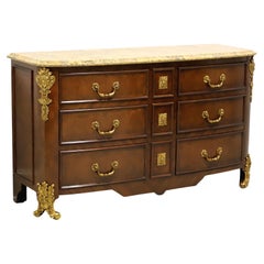 MAITLAND SMITH Inlaid Walnut French Regency Occasional Chest with Ormolu Mounts