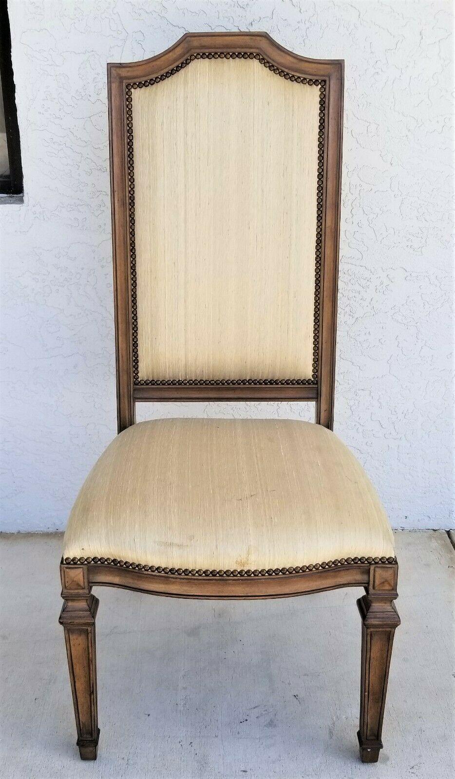Late 20th Century Maitland Smith Italian Provincial Dining Accent Chair For Sale