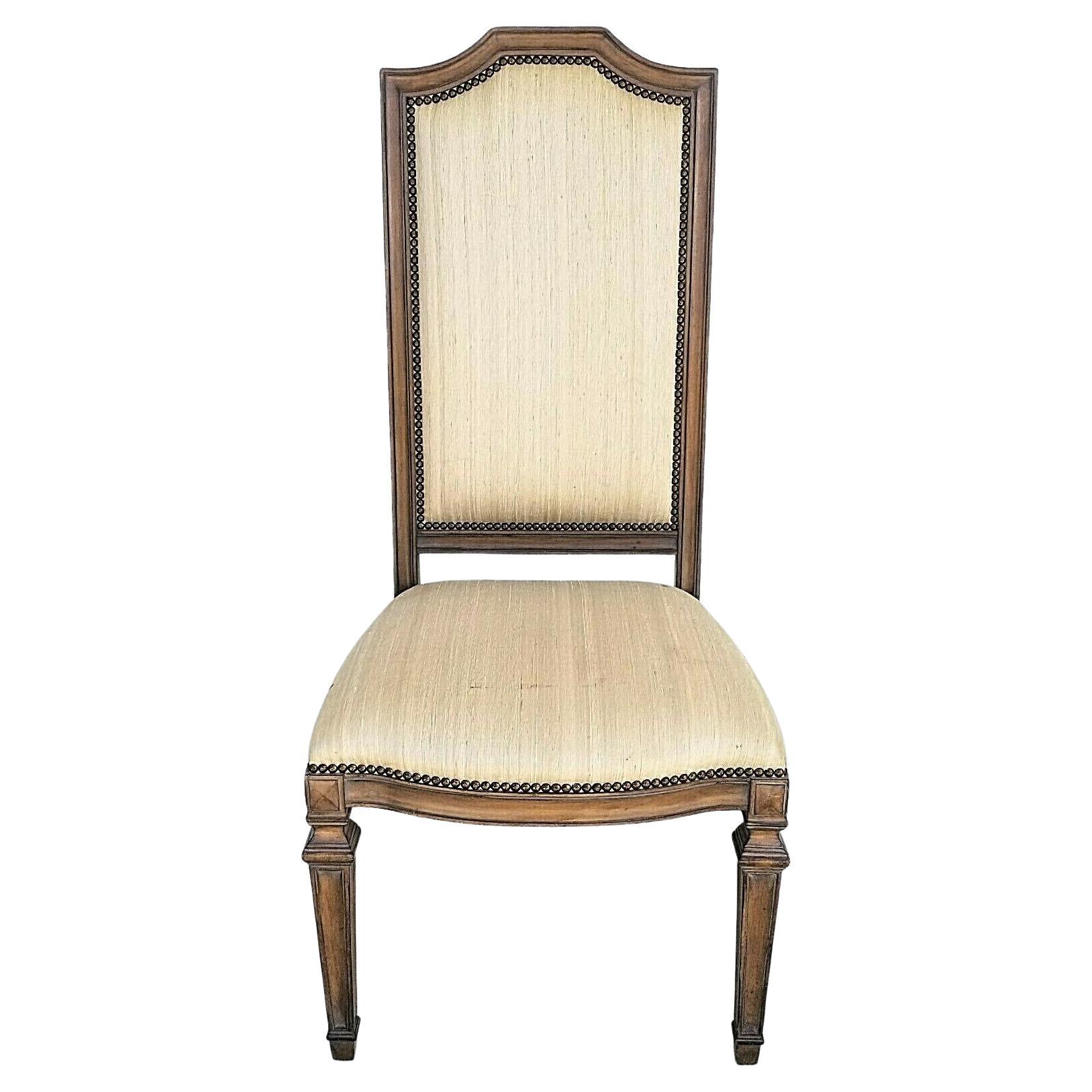 Maitland Smith Italian Provincial Dining Accent Chair For Sale