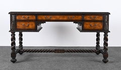 Maitland Smith Jacobean Style Desk Signed