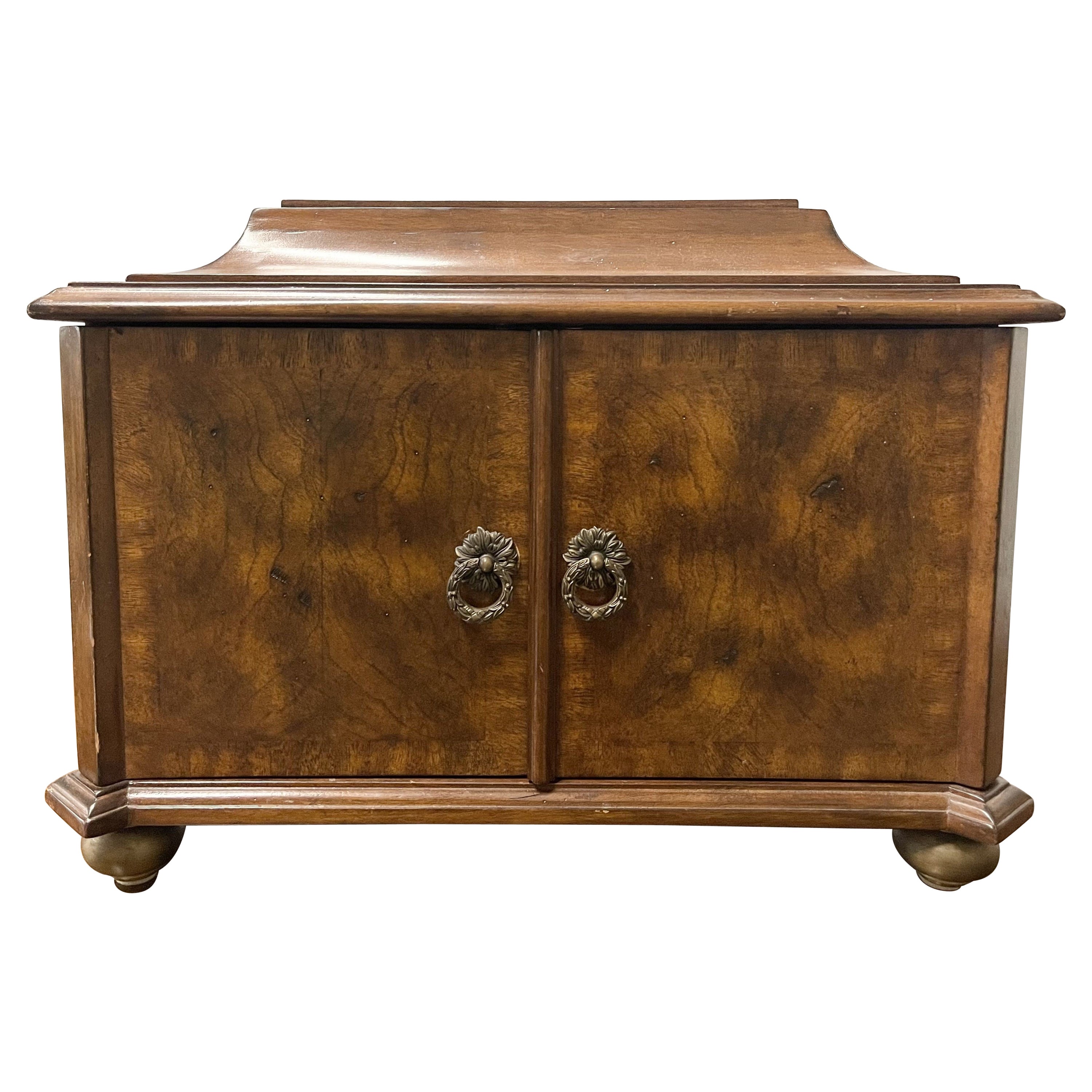 Maitland Smith Jewelry Box, Casket Box, Inlaid, Banded, Keepsake Box