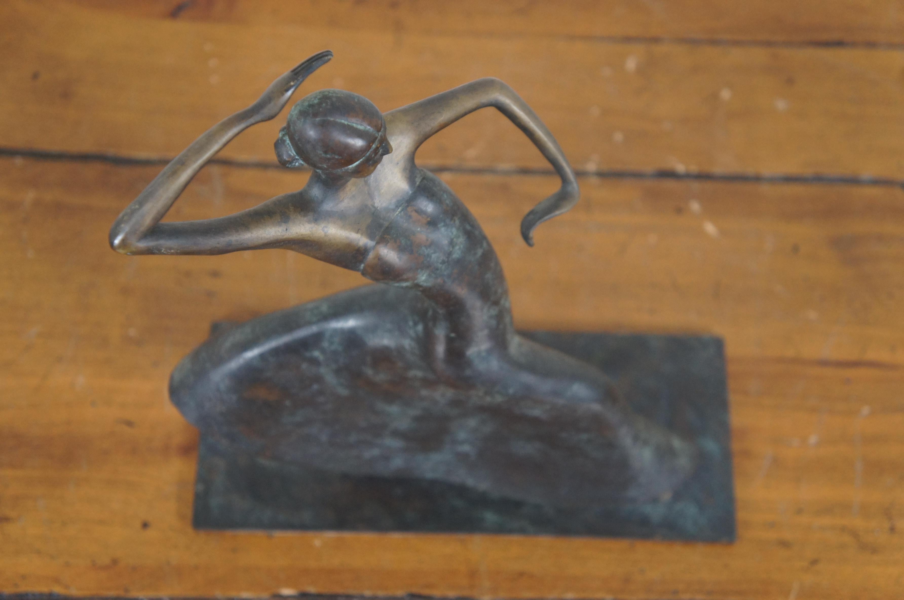 Maitland Smith Karl Hagenauer Josephine Baker Bronze Tänzerin Figur 13