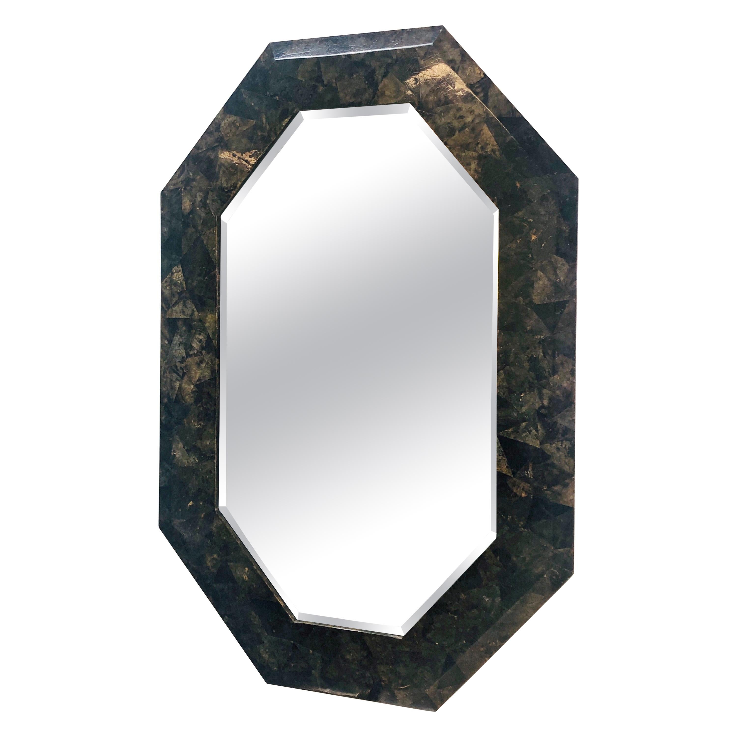 Maitland Smith Large Octagonal Wall Mirror