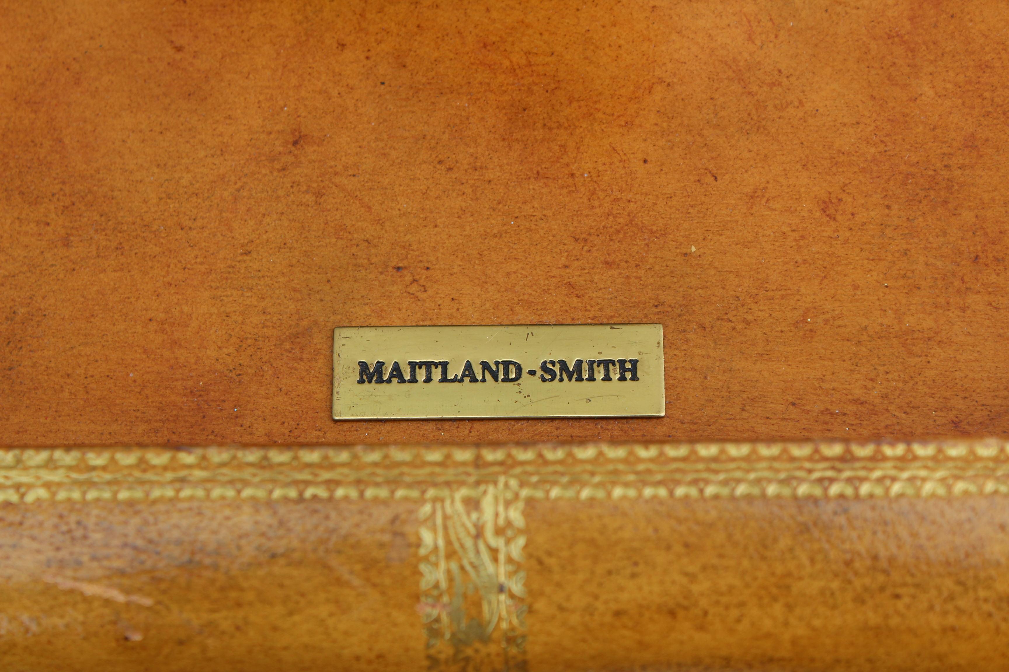 Maitland Smith Leather Jewelry Box 7