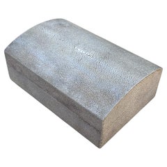 Maitland Smith Lidded Shagreen Box, c.1985