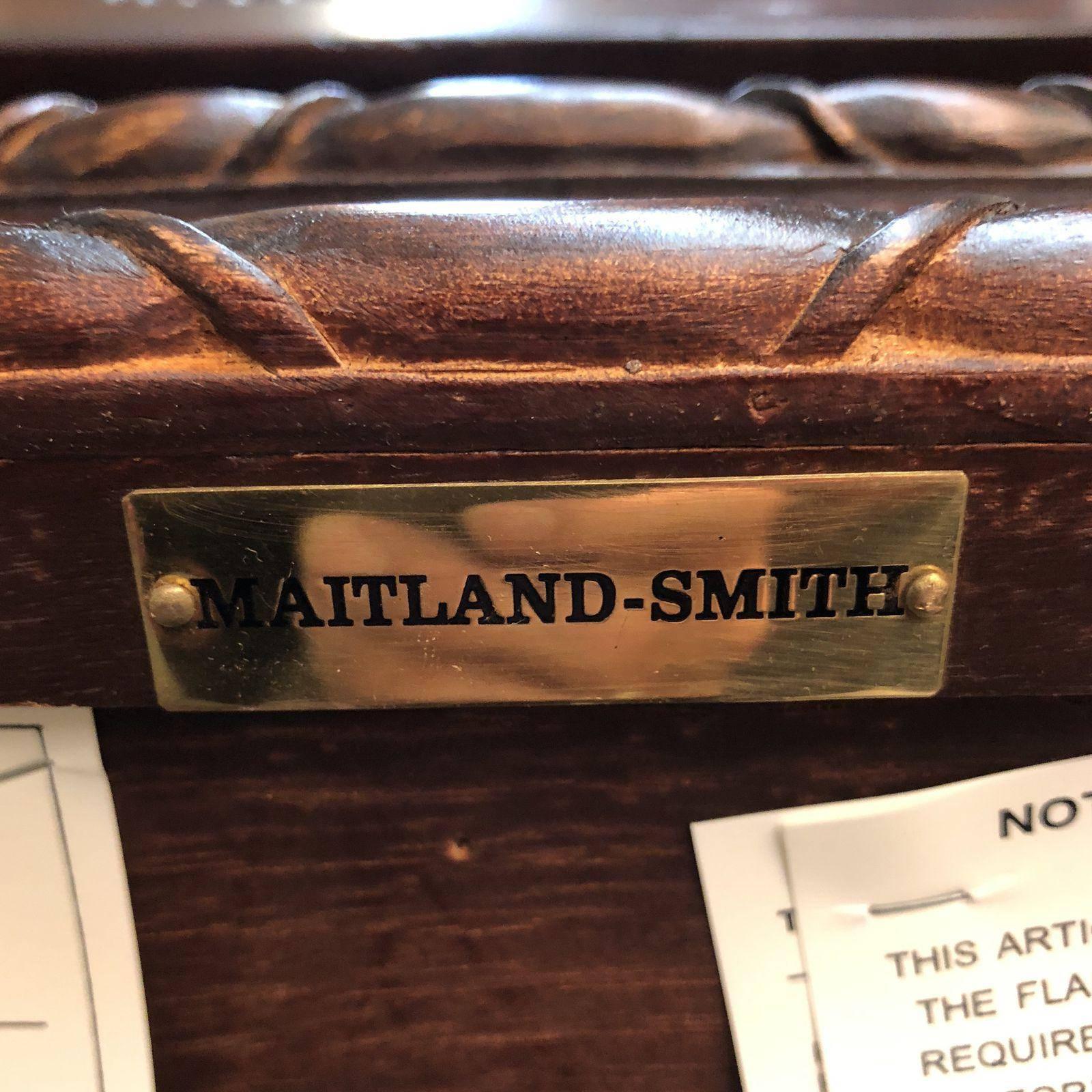 Maitland-Smith Lido Executive Chair In Good Condition For Sale In San Francisco, CA