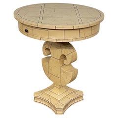 Maitland - Smith Lyre Base Spot Table