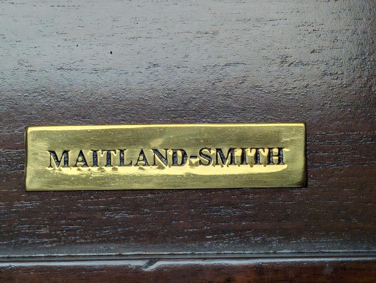 Maitland Smith Mahogany Chippendale Style Dining Table 3