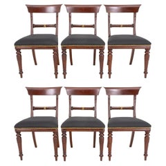 Maitland Smith Mahogany Dining Chair, Set of 6