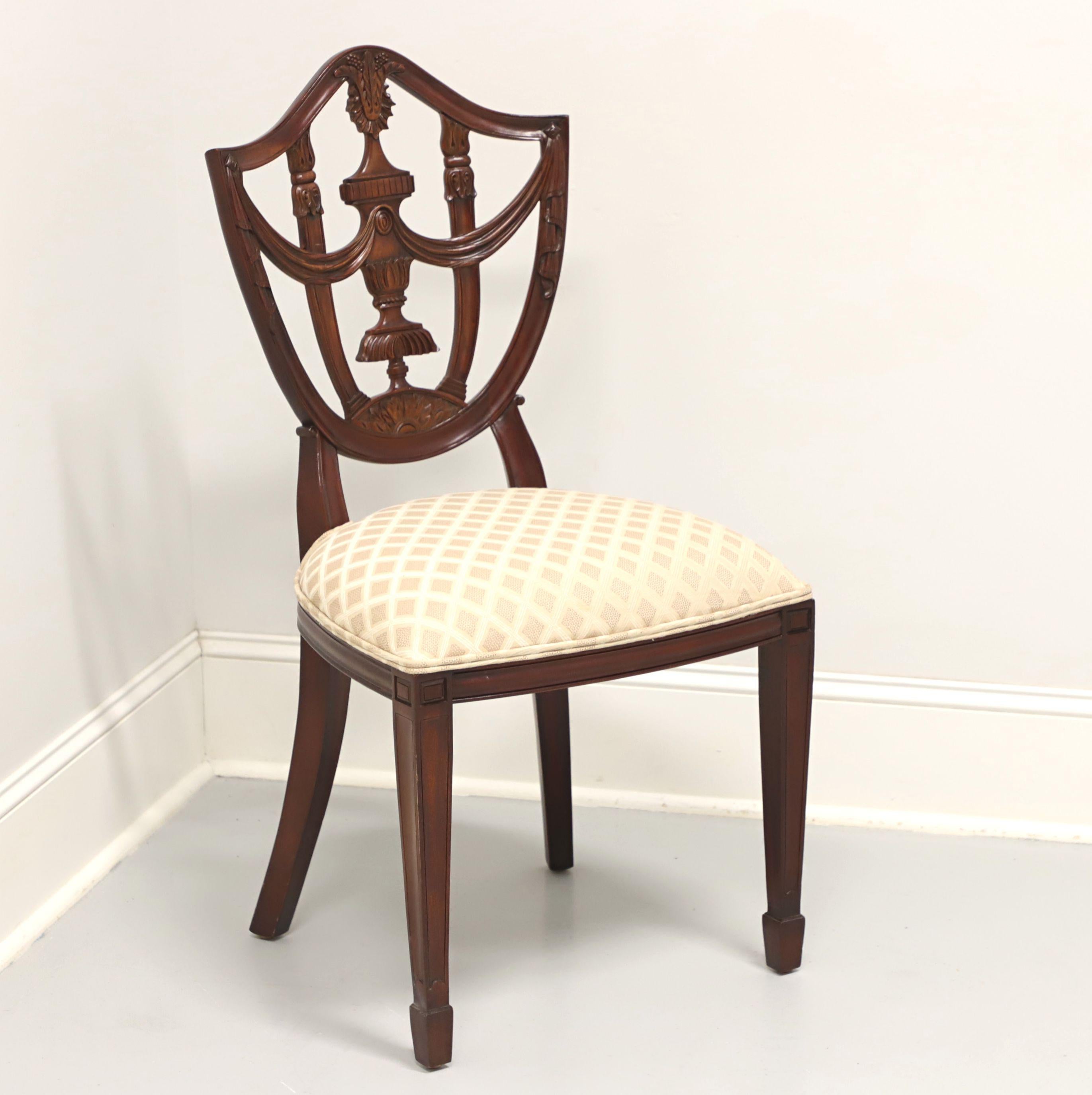 MAITLAND SMITH Mahogany Hepplewhite Style Dining Side Chair 2