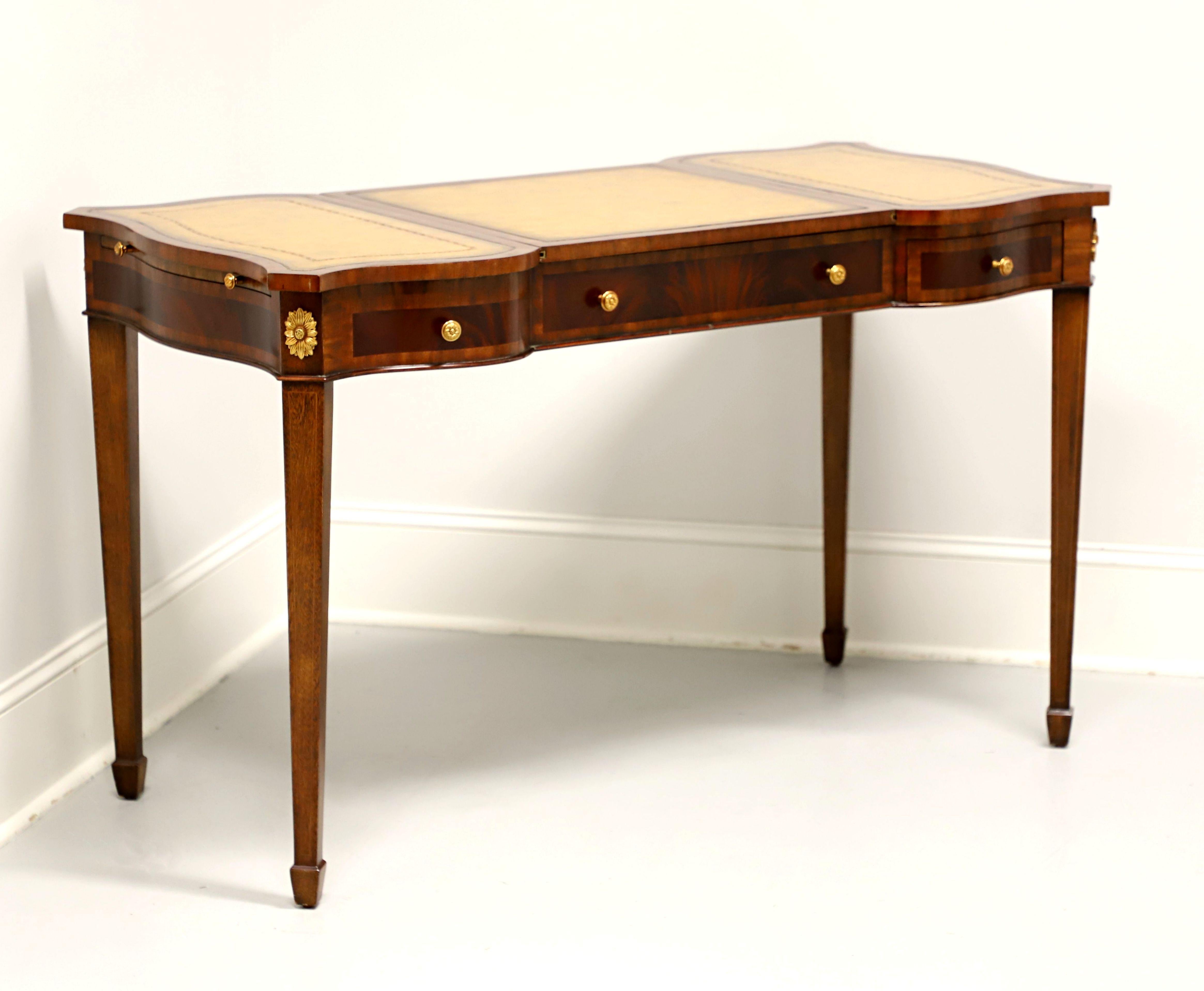 MAITLAND SMITH Mahogany & Leather Regency Writing Desk / Game Table 9