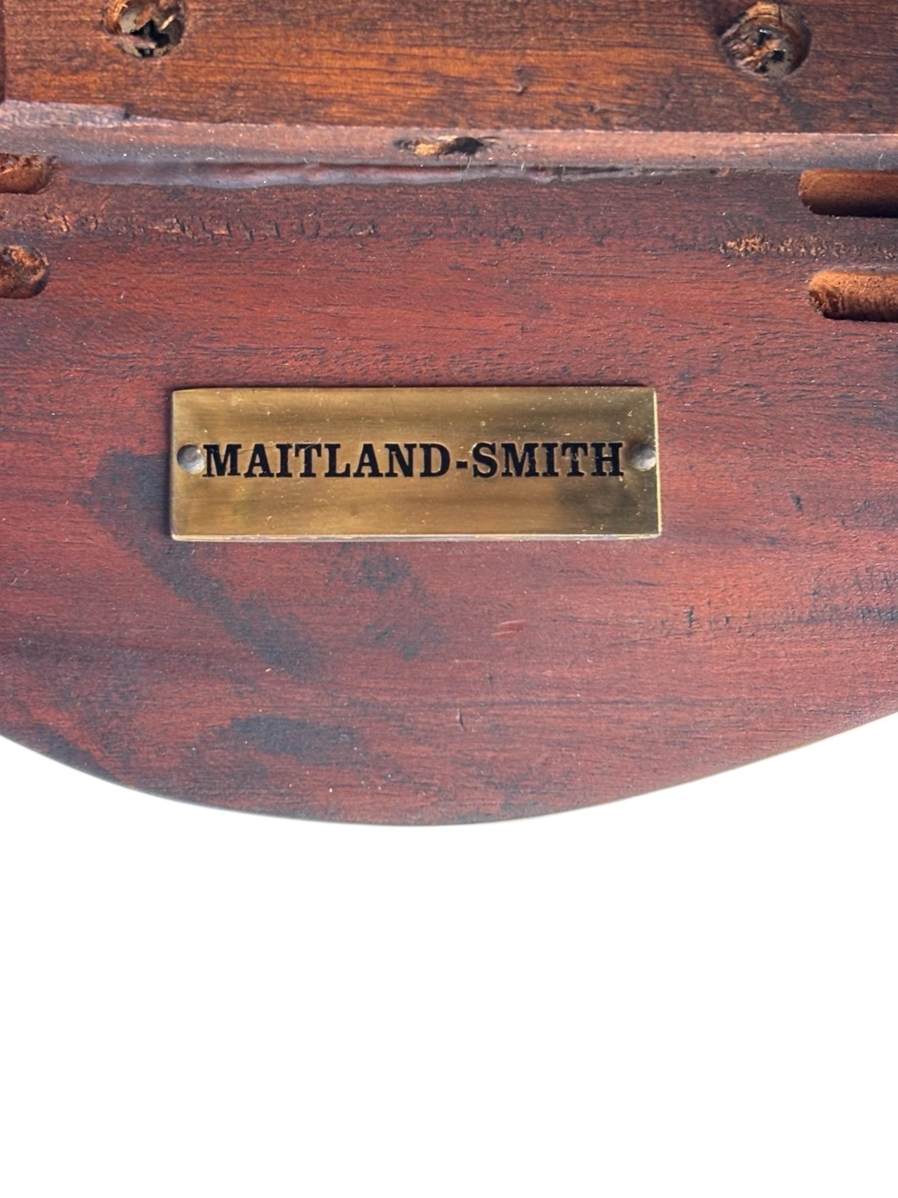 Maitland-Smith Mahogany Side Tables, a Pair For Sale 1