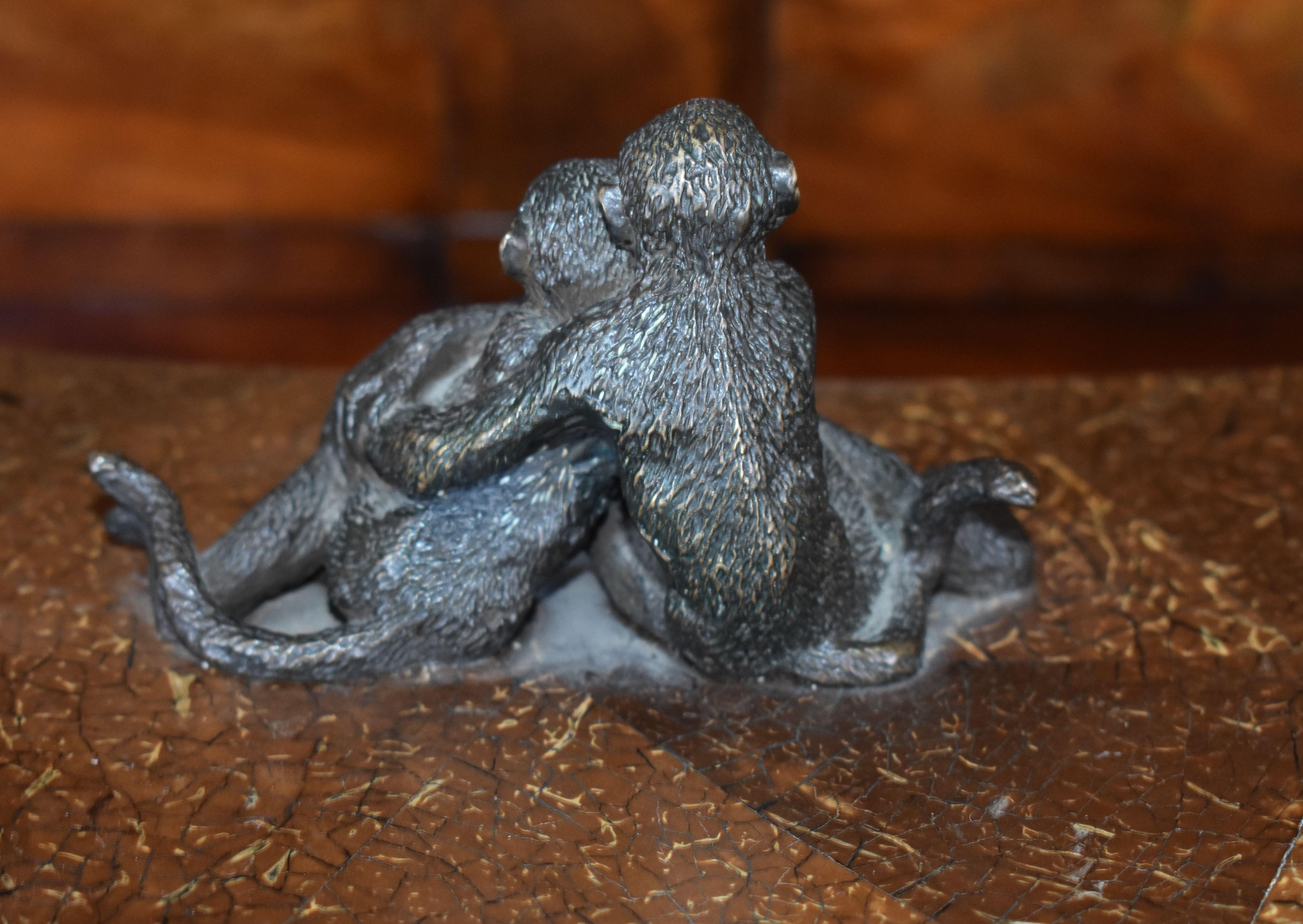 Maitland Smith Marble Box Wrapped Coconut Shell & Rope In Good Condition For Sale In Cathedral City, CA
