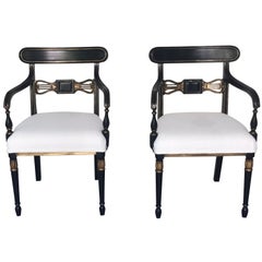 Maitland Smith Neoclassic Chairs