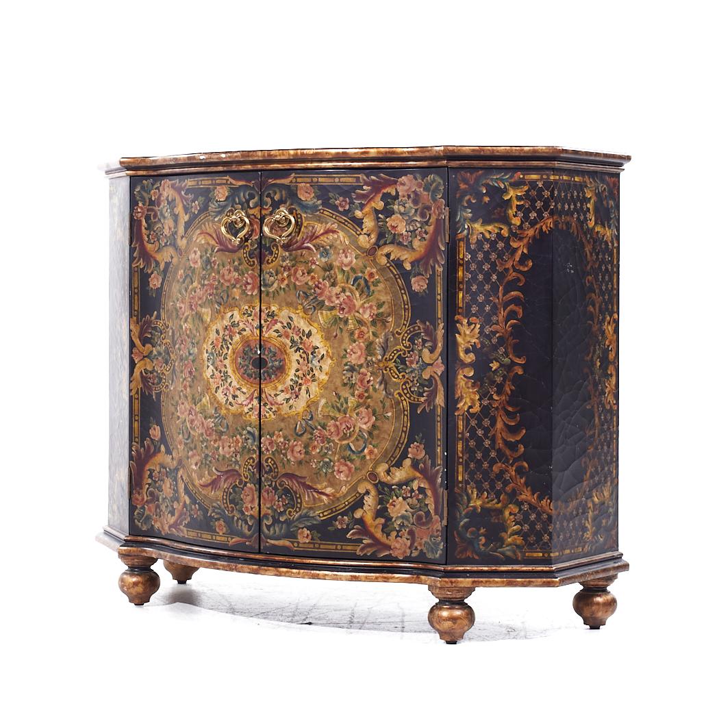 Chinese Maitland Smith Neoclassical Cabinet For Sale