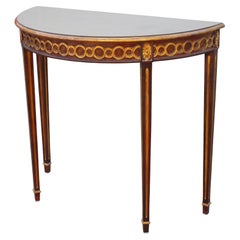 Mesas Demi-lune de Madera