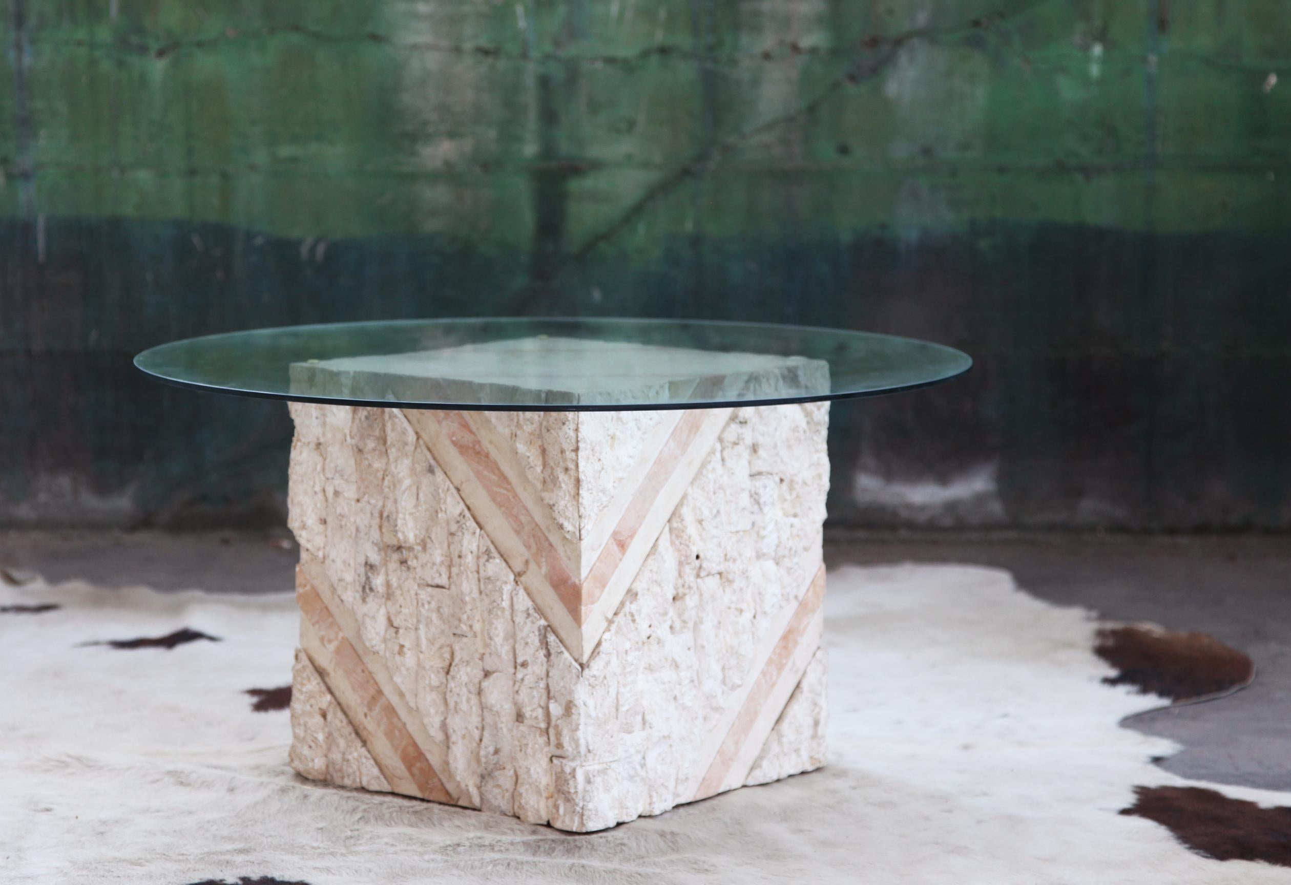 tessellated stone coffee table