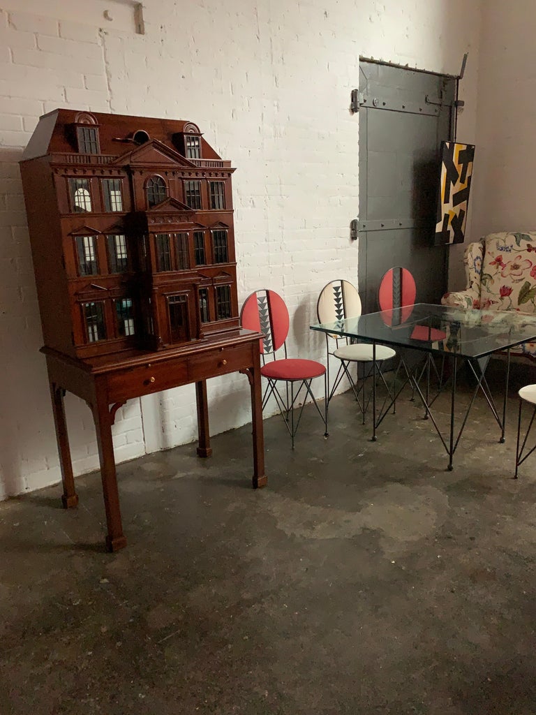 Maitland Smith Postmodern Victorian Dollhouse Illuminated Bar Cabinet