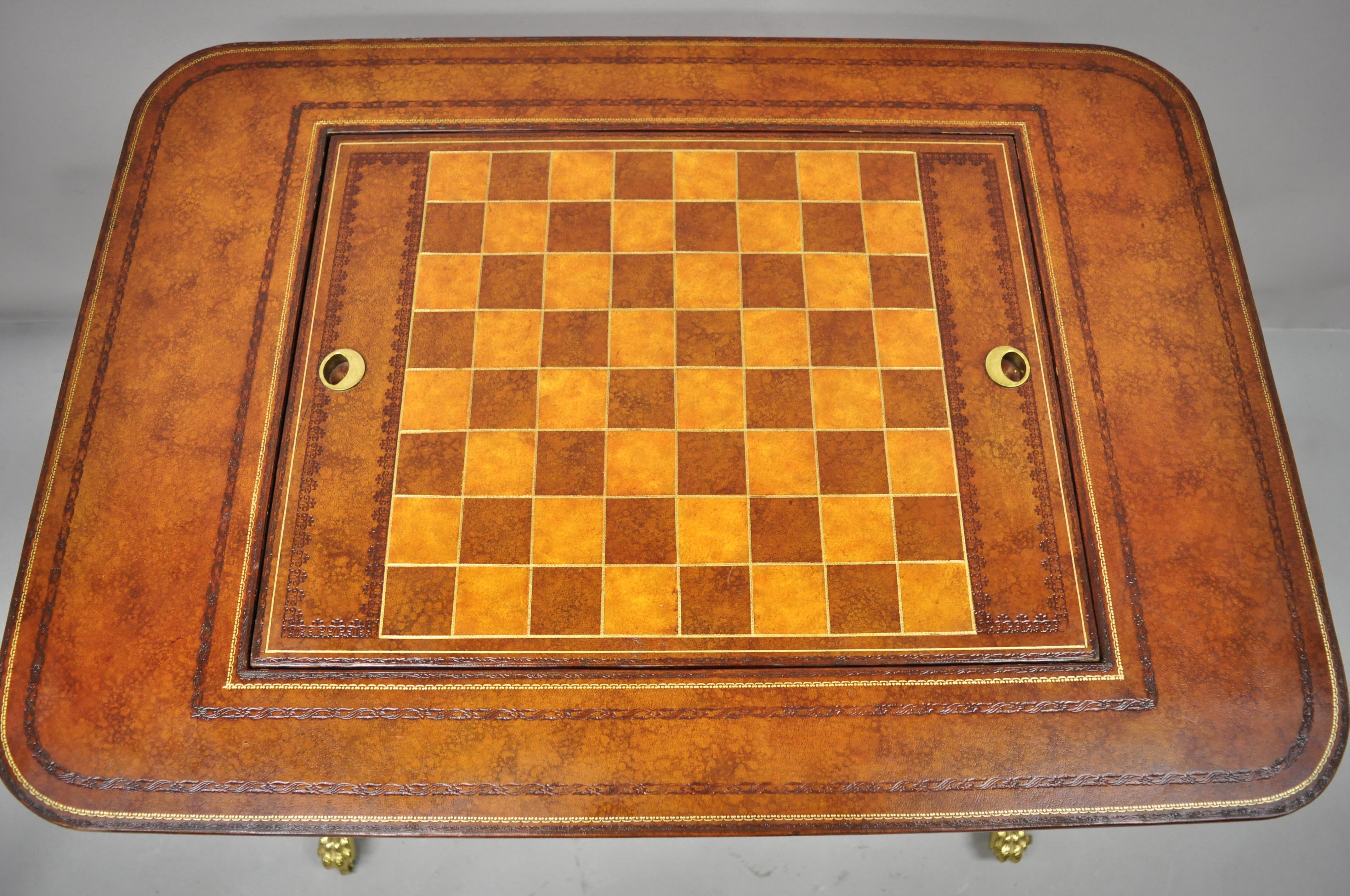 maitland smith regency game table