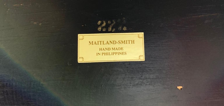 Maitland Smith Regency Coffee or Cocktail Table Having Mother of Pearl Inlay 2