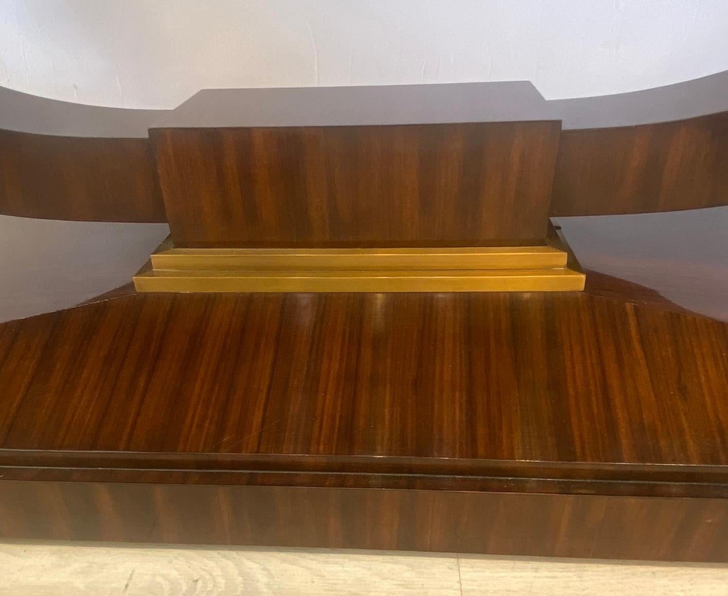 Maitland Smith Rosemead Console Art Deco Style In Good Condition For Sale In West Palm Beach, FL