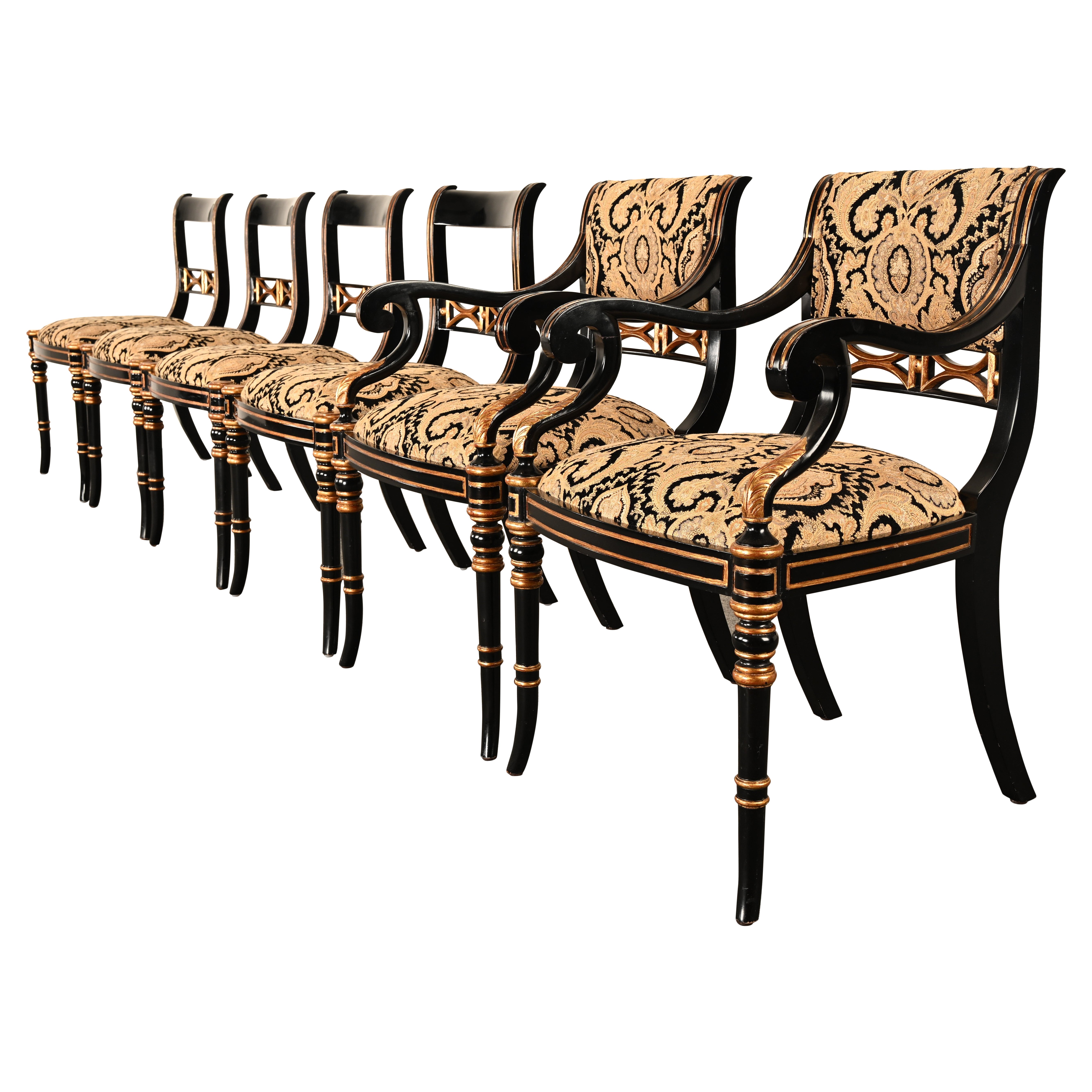 Lacquered Dining Room Chairs