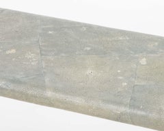 Table console « Waterfall » en shagreen de Maitland Smith