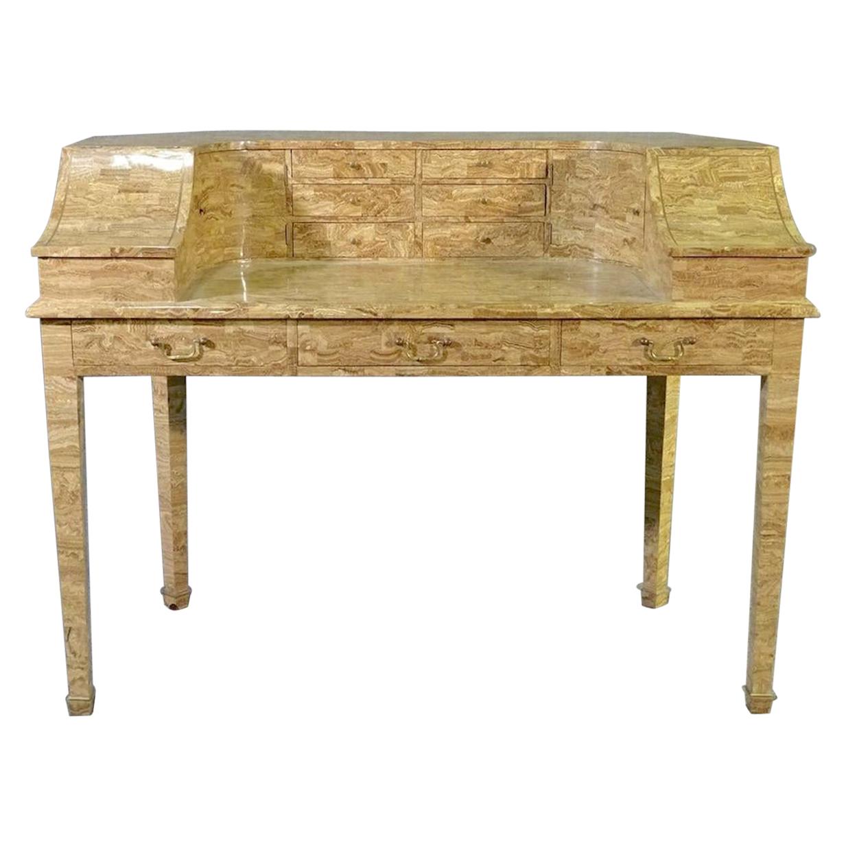 Maitland Smith Stone Desk