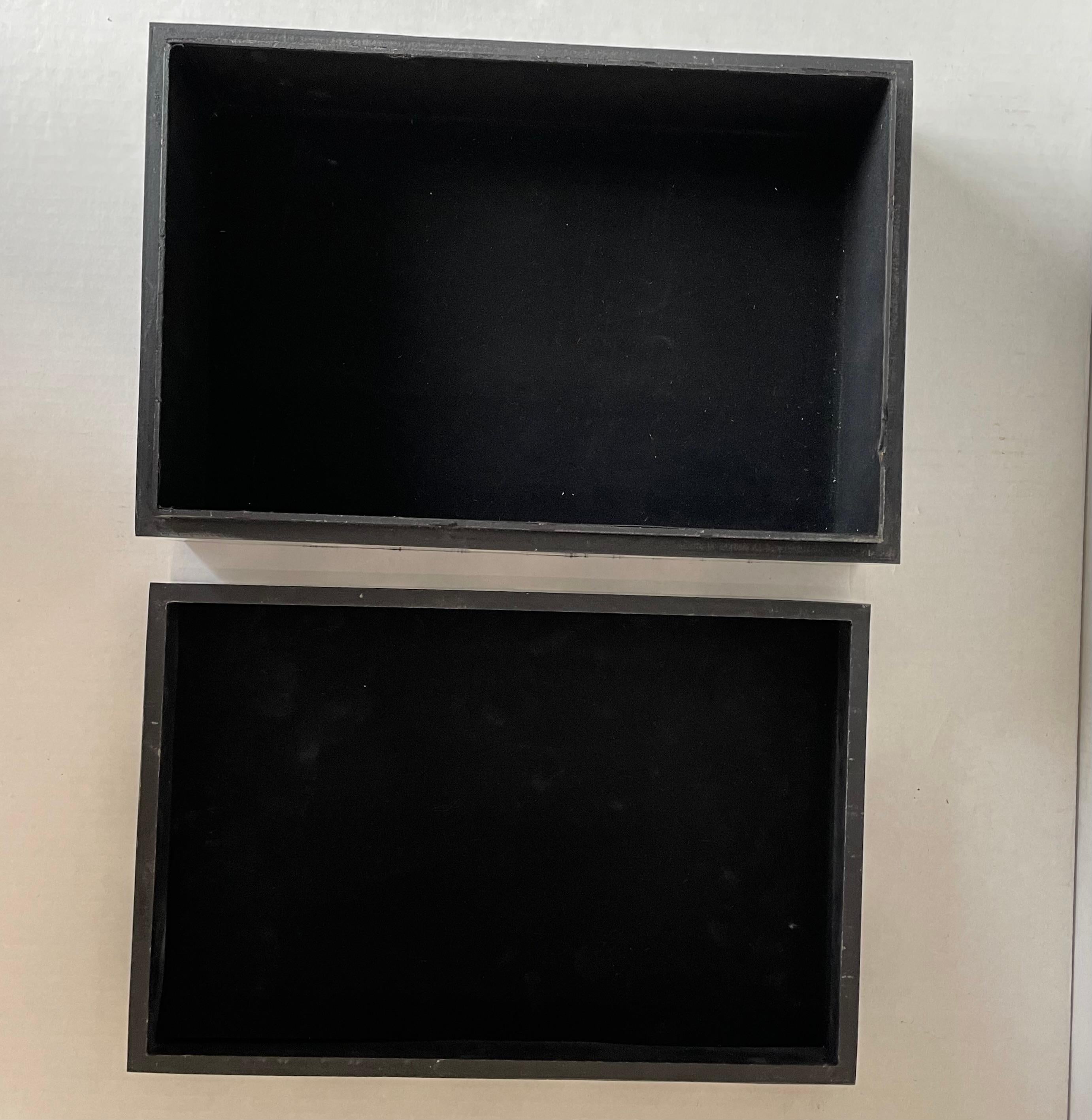 Maitland Smith Style Black and White Box 2